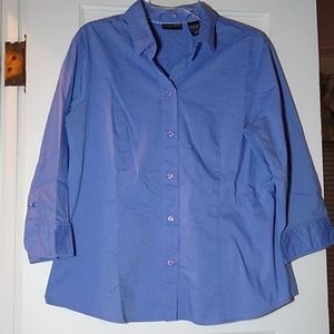 NY&C light blue button up shirt